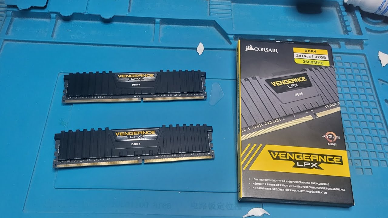 Corsair VENGEANCE LPX DDR4 RAM 32GB (2x16GB) 3600MHz CL18 unboxing upgrade and review.