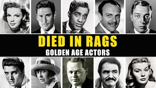 Celebrity 20 Golden Age Actors Who Died In Poverty Or RAGS Net Worth