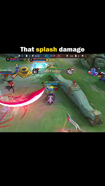 Splash damage