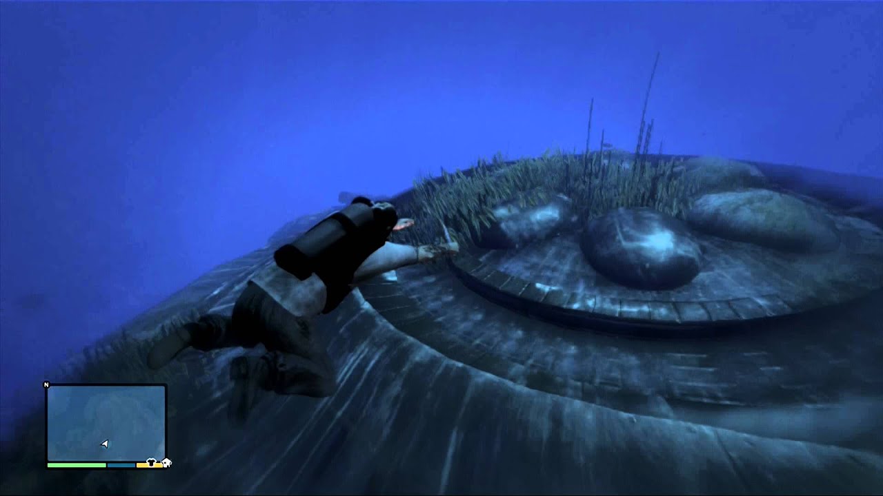 GTA V UFO Unterwasser Deutsch 100 HD German ps4 YouTube