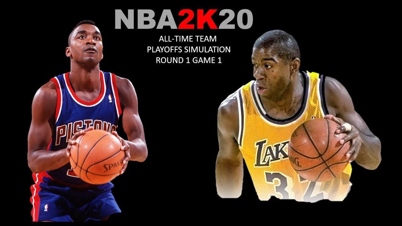NBA2K20 ALLTIME TEAM PLAYOFFS SIMULATION R1 G1 LAL vs