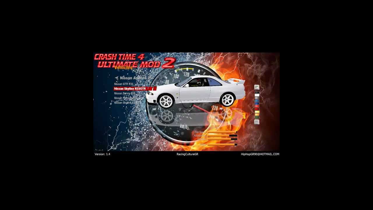 Crash Time 4 The Ultimate Mod 2 All cars :)