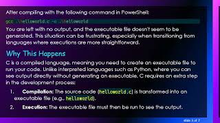 Resolving C Compile and Execution Issues in Windows PowerShell: A Beginner’s Guide