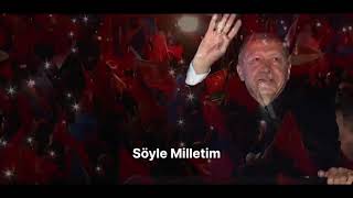 SÖYLE MİLLETİM! KİM DURDURACAK ANASINDAN HÜR DOĞANI | AK Parti Resimi