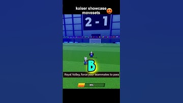 Kaiser showcase in Blue Lock: Rivals!🤤😍  #roblox #bluelock #bluelockrivals #kaisermichael #kaiser