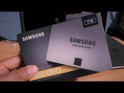 Adding Samsung 860 QVO 1TB SSD to Dell Precision M3800