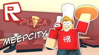 PIZZA FOR DAYS!! NOM NOM | Roblox Meep City #2