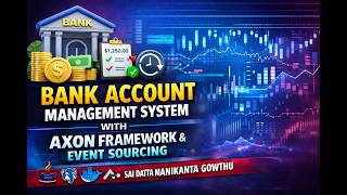 Bank Account Management System using Axon Framework | Event Sourcing + CQRS | Spring Boot Project