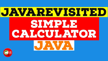 Java Project - How to Create a Simple Calculator