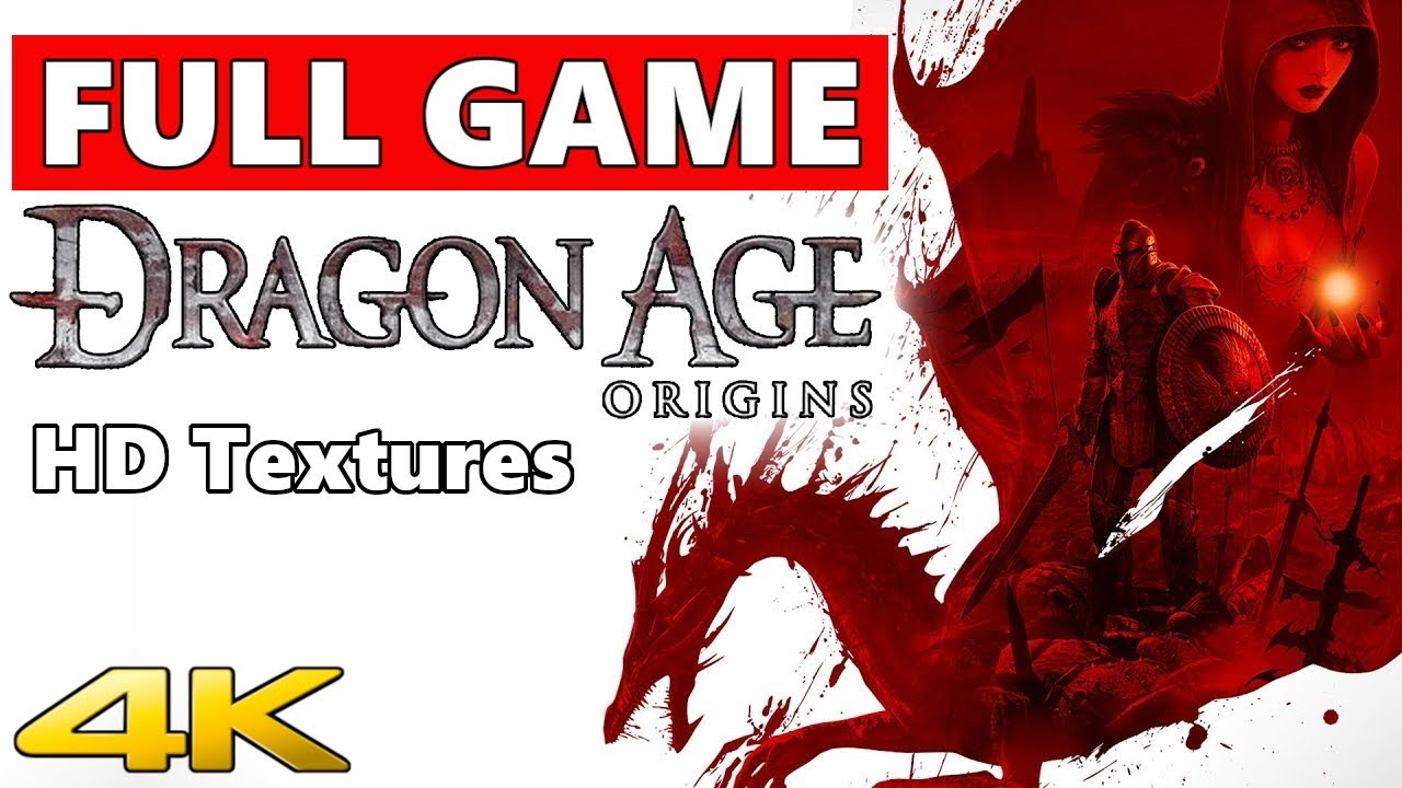 Dragon Age: Origins Full Walkthrough Gameplay - No Commentary 4K (PC Longplay)