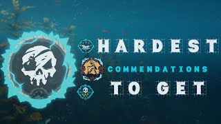 The Hardest Commendations in Sea of Thieves