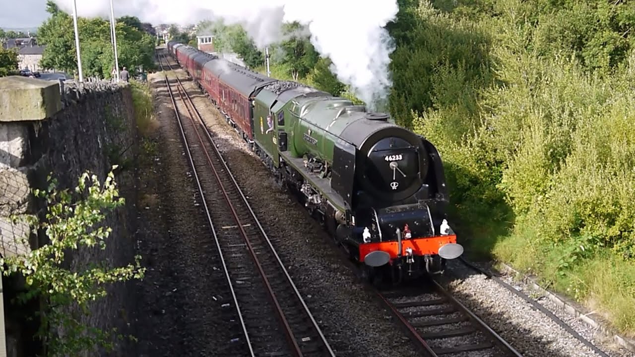 Cumbrian Montain Express 1 August 2015 46233 Duchess of Sutherland Horrocksford & Balshaw Lane