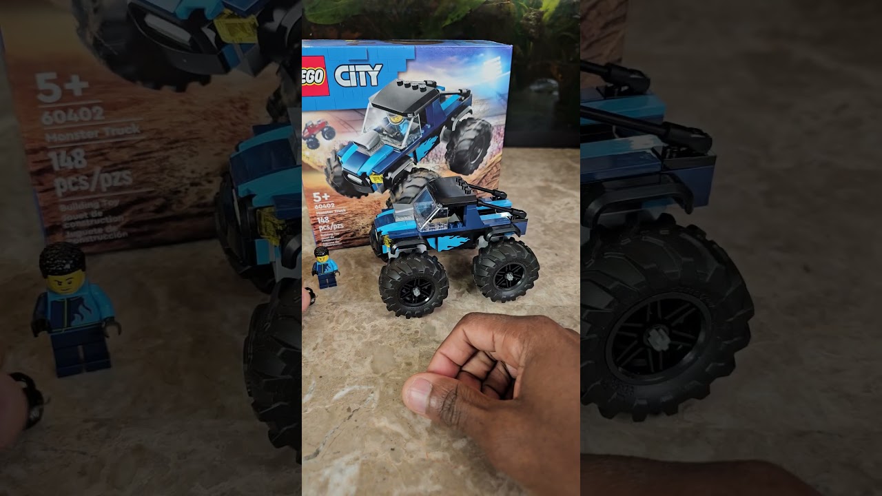 LEGO 60402 City Blue Monster Truck Off-Road Review#lego - YouTube