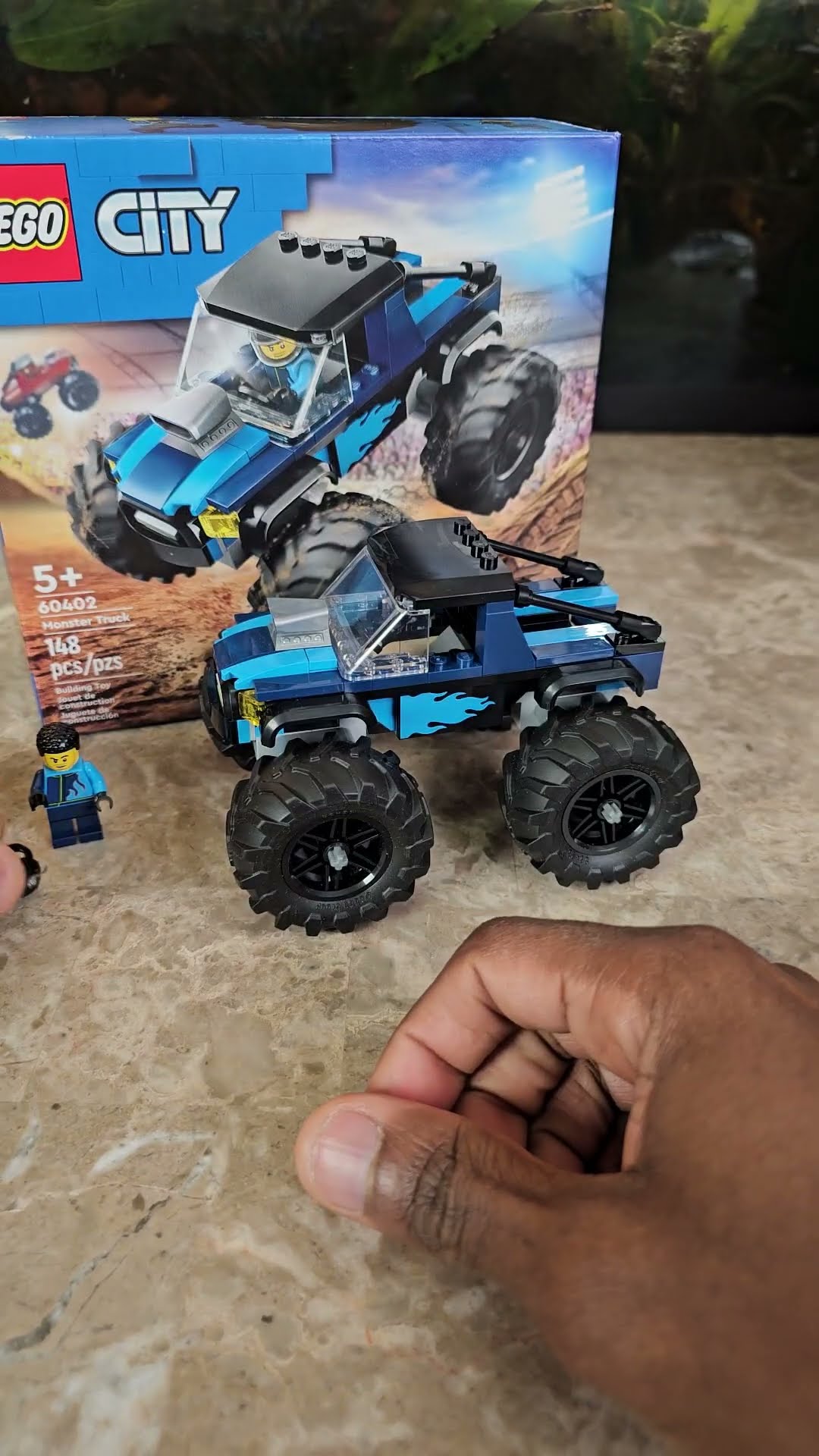 フォーペッツ LEGO 60402 City Blue Monster Truck Off-Road Review#lego - YouTube