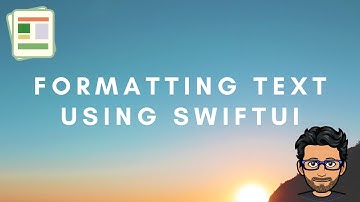 Formatting Text in SwiftUI