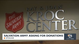 Salvation Army asking for donations