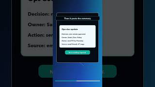 How office managers use AI to summarize email threads #Shorts