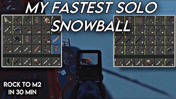 How a 3500 Hour Solo Snowballs - Rust Console