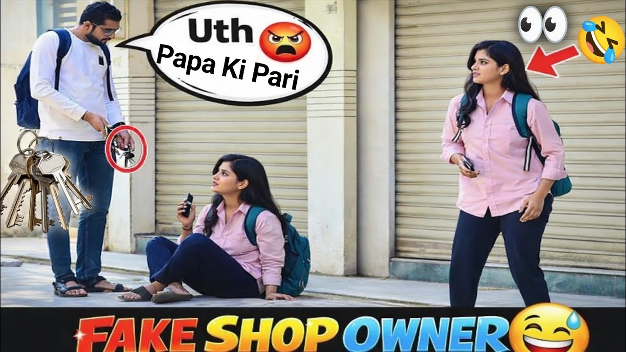 Fack Shop Owner Prank 🔑😅 | Crezy Public Reactions Collabration video 