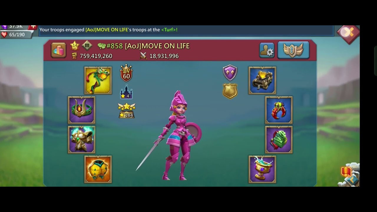 Lords Mobile Rally Party Trap Taking Doubles!Kvk Action Burning All