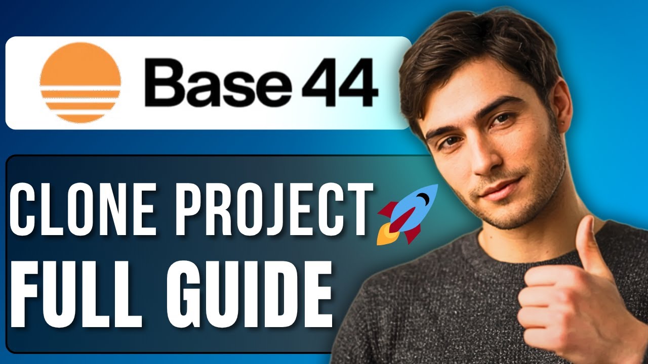 How to Clone Project in Base44 | Step-by-Step Guide - YouTube