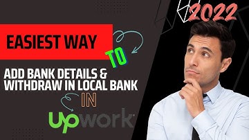How to Setup Payment Method on Upwork | Upwork Direct to Local Bank Transfer #upwork