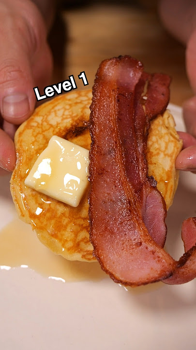 Next Level Pancake 🥞🥓