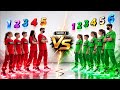 SHUFFLE BATTLES🤓🔥 WHO WIN 🏆 LITTLE KIDS BATTLE?? 😱 TUZELITY DANCE 🫰