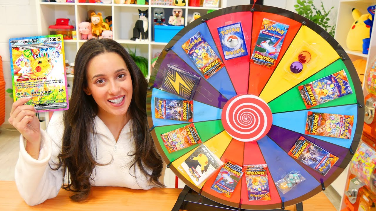 GIRIAMO LA RUOTA POKEMON DI SCINTILLE FOLGORANTI PER TROVARE...