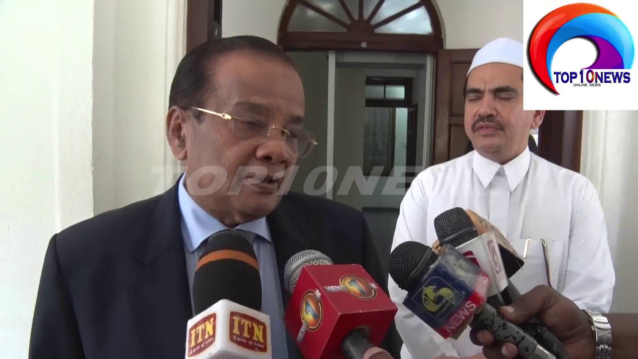 Cardinal Malcolm Ranjith Met Hon Governor Mr. A. J. M. Muzammil - YouTube