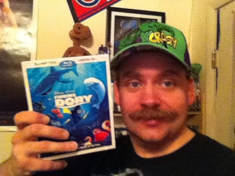 FINDING DORY BLU RAY UNBOXING