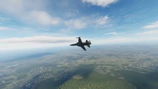 DCS F-5E Tiger II - Fun with a couple of Su-27s (Su-27 AI DCS 2.8)