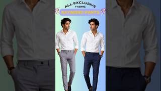 Raymond Pants Fabric | Custom Men's Tailoring in Chandni Chowk