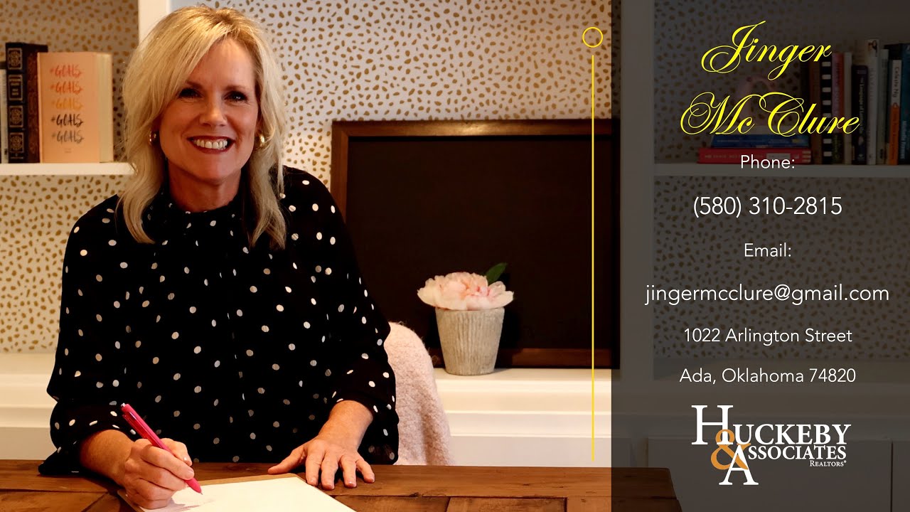 Jinger McCLure Realtor Profile Video (Personal Slant) YouTube
