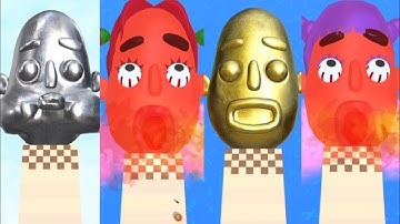 Sandwich Runner -All Level Gameplay Walkthrough (Android iOS) 37 # sandwich runner gameplay poop run