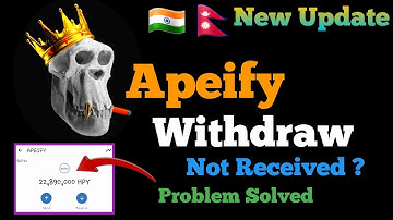 Apeify Withdraw Not Received Problem | Apeify New Biggest Update | Listing Price ?