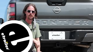 etrailer | Trailer Mate Class III Trailer Hitch Install - 2025 Nissan Frontier