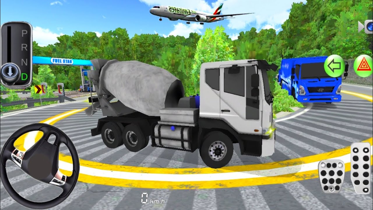 New Cement Mixer Truck extreme mountain roads - 3D Driving Class 2025 - Android game