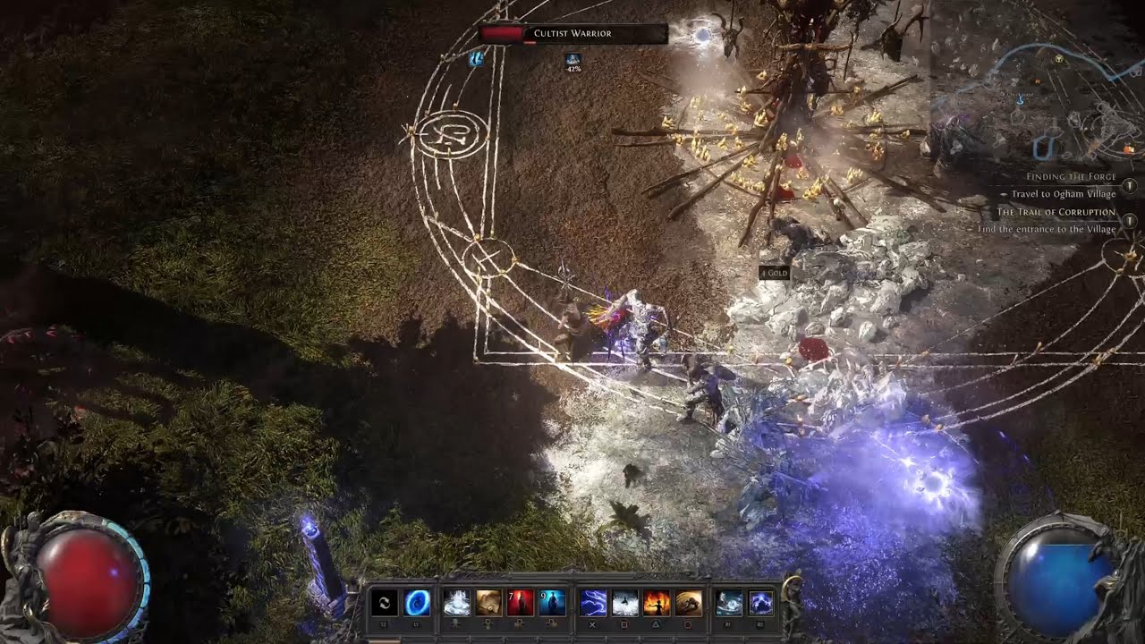 Path of Exile 2 Beta just leveling up - YouTube
