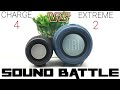 JBL Charge 4 vs JBL Xtreme 2 :Sound Battle