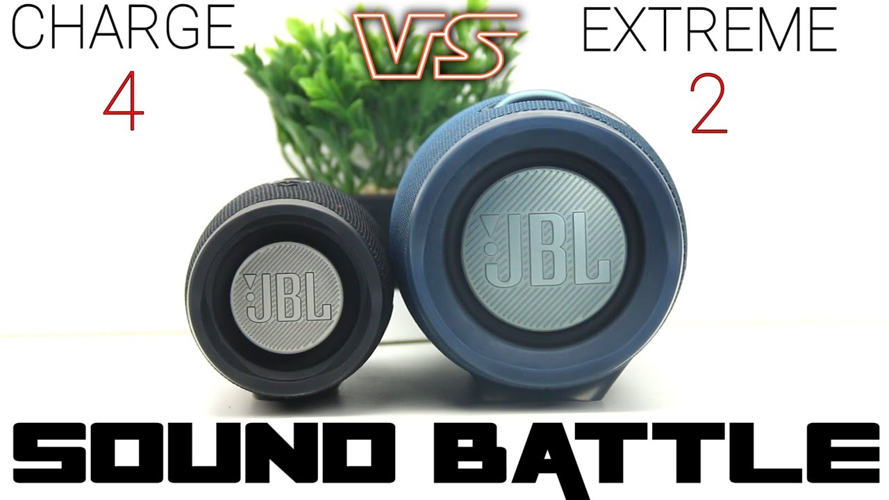JBL Charge 4 vs JBL Xtreme 2 :Sound Battle - YouTube