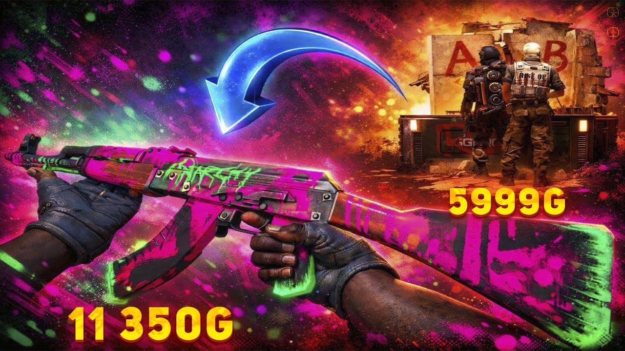 ОТКРЫЛИ КЕЙС RUSH A RUSH B на GGDROP! И ЗАЛУТАЛИ АК-47 НЕОНОВАЯ РЕВОЛЮЦИЯ, ЗАНОС GGDROP!