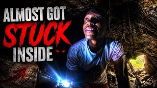 I went inside this cave