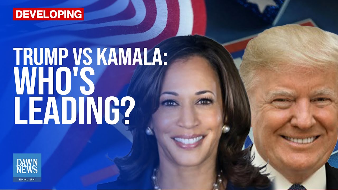 US Elections: Trump, Harris Neck And Neck In Presidential Race, Poll ...