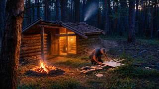 24 HOURS Far From Civilization | Installing an IRON STOVE in a DUGOUT