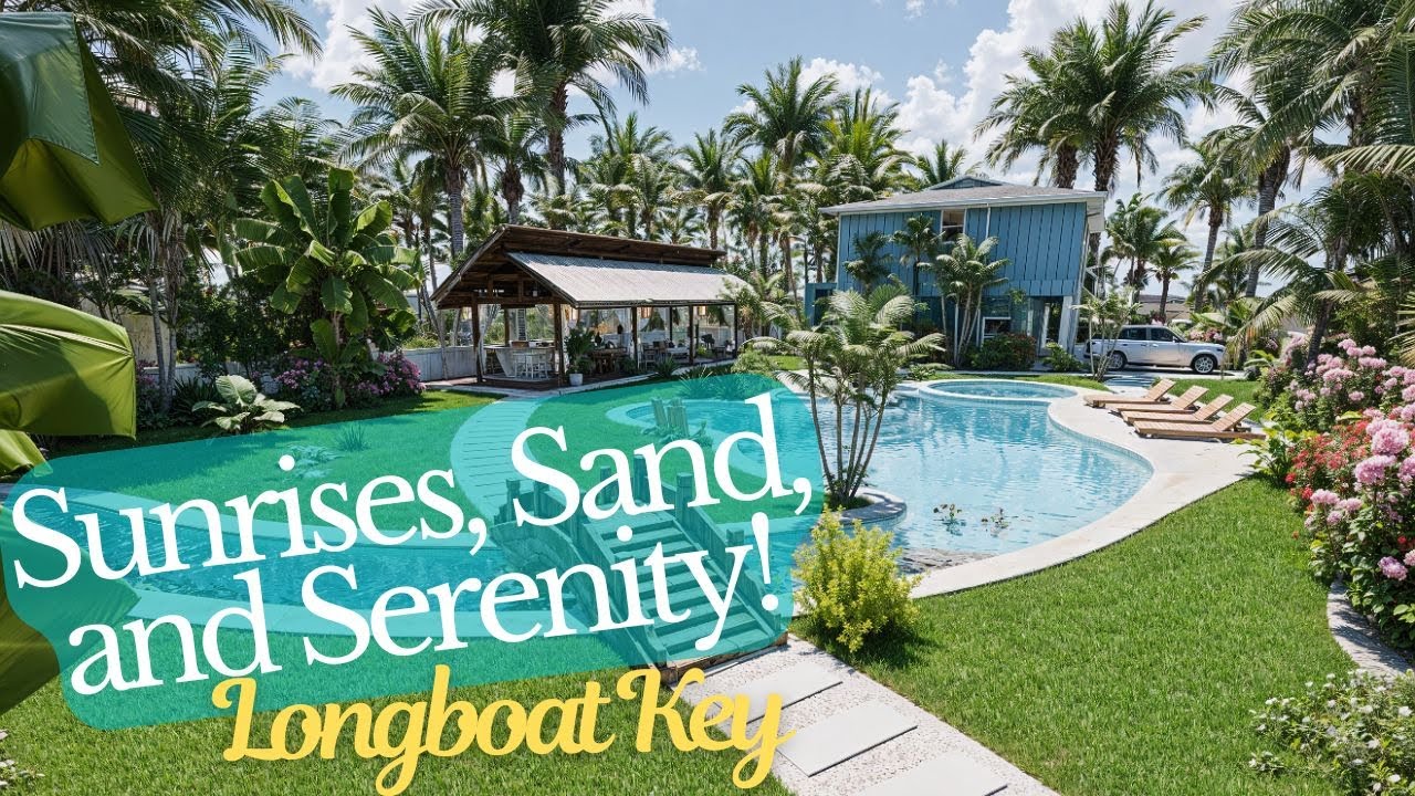 Luxury Home for Sale on Longboat Key FL | Deeded Beach Access to Gulf of Mexico