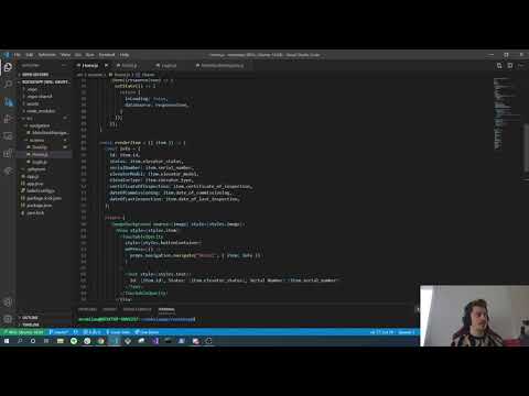 React Mobile App Walkthrough
