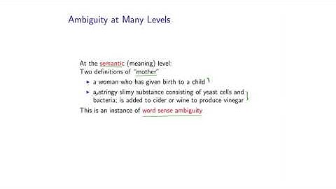 Natural Language Processing by Michael Collins, Columbia University P2  02 Intr