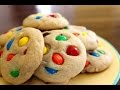 Cómo hacer galletitas con chips M&M