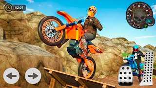 Motocross Dirt Bike Stunt Racing 2021 - Motor Stunt Racer Offroad Bike Android Gameplay screenshot 2